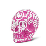 Abbott Embossed Scroll Skull - Pink