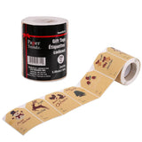Paper Trendz Christmas Gift Tag Stickers Roll 250pk