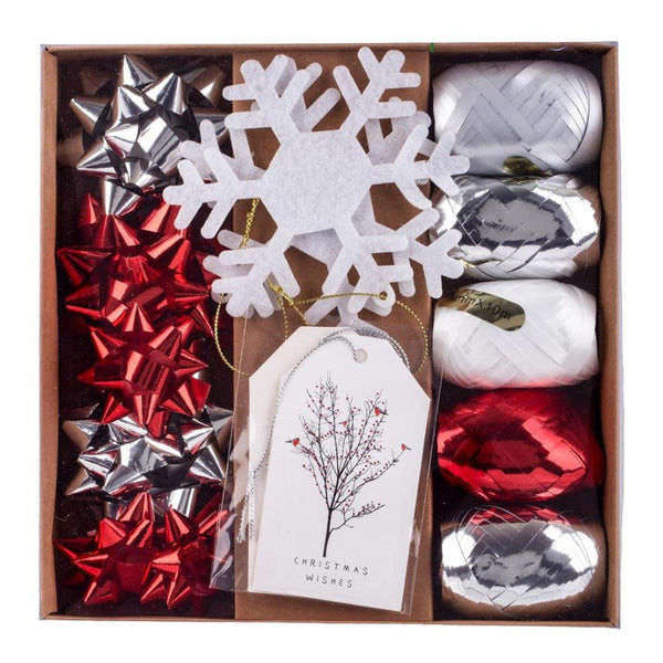 Paper Trendz Gift Ribbons, Bows & Tags 16pc Set