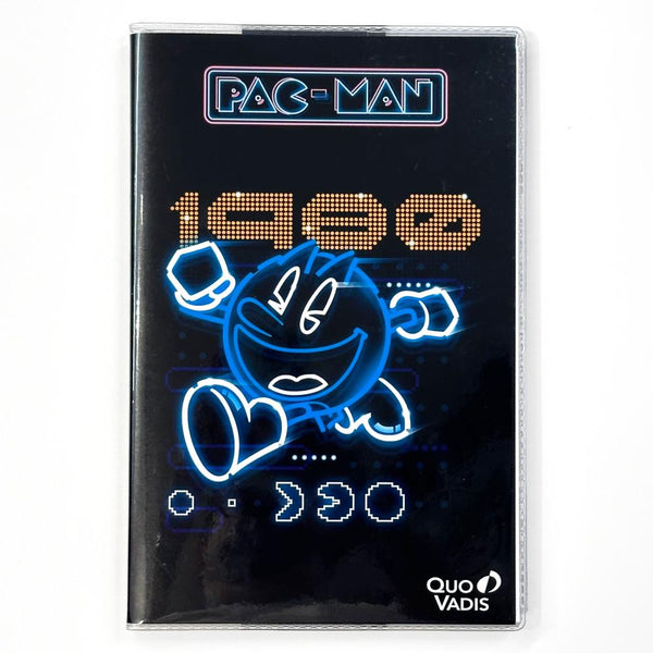 Quo Vadis Lined Notebook - Pac-Man, Blue