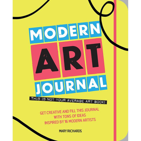 The Modern Art Guided Journal by Mary Richards