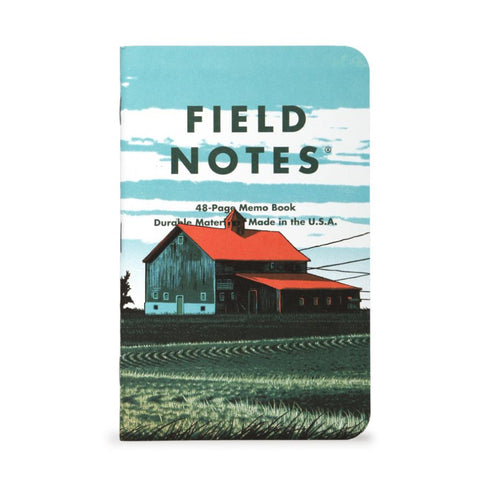 Field Notes Heartland Edition Memo Book 3pk Graph