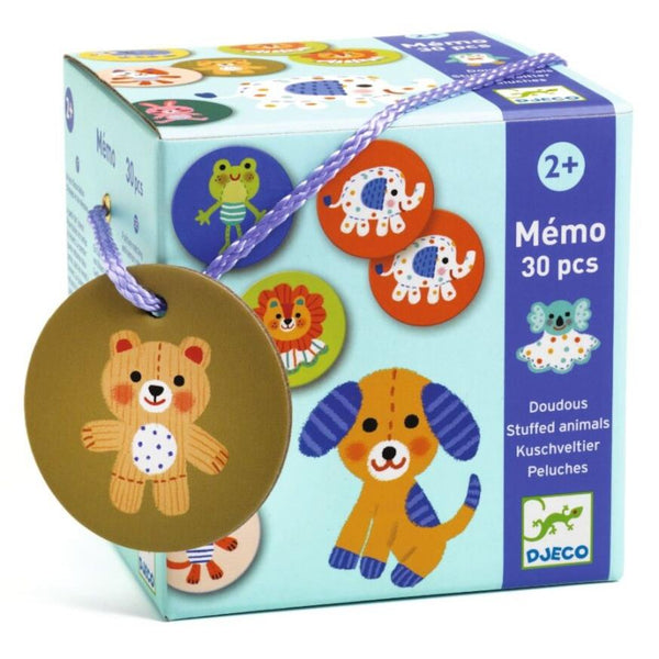 Djeco Memo Game - Stuffed Animals