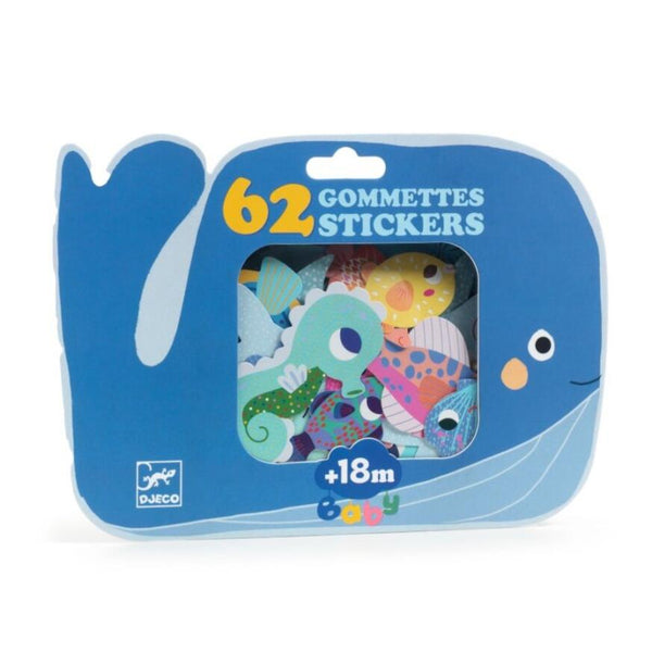 Djeco Sticker Set - Sea Animals