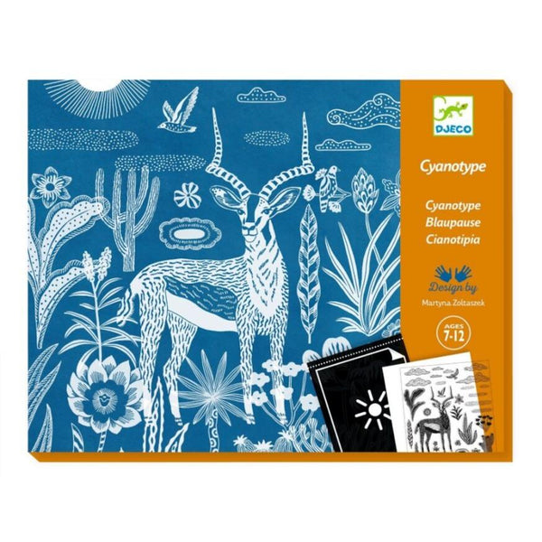 Djeco Cyanotype Kit - Night-Time in the Savannah