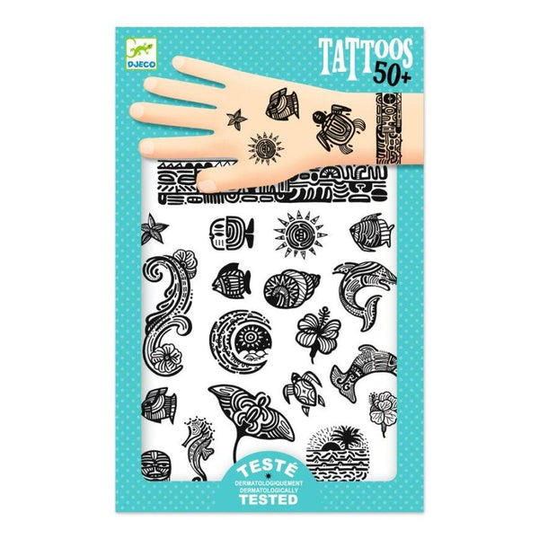 Djeco Temporary Tattoos - Polynesia