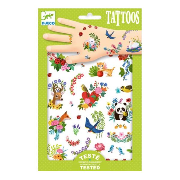Djeco Temporary Tattoos - Happy Spring