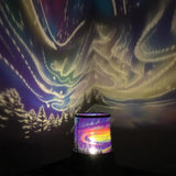 Streamline Aurora Projection Light