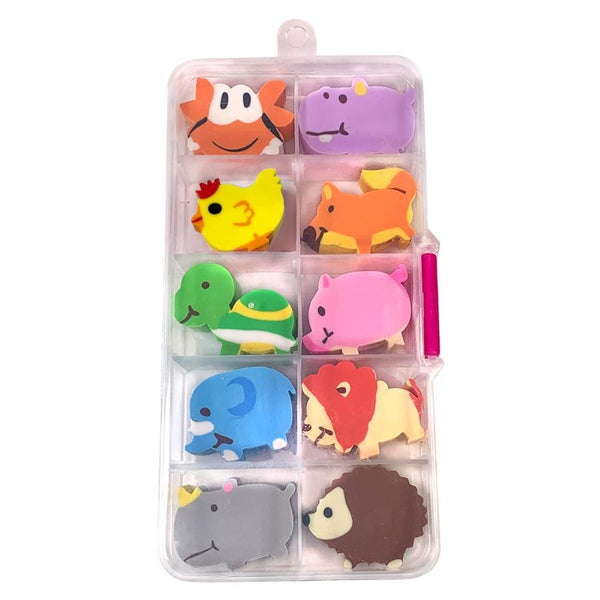 Streamline Pencil Topper Eraser Set 10pk