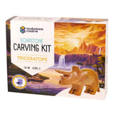 Studiostone Creative Soapstone Carving Kit - Triceratops