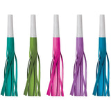 Amscan Fringed Party Blowouts 8pk Starlight Foil