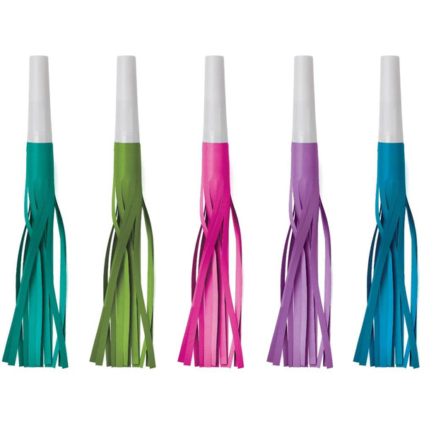 Amscan Fringed Party Blowouts 8pk Starlight Foil