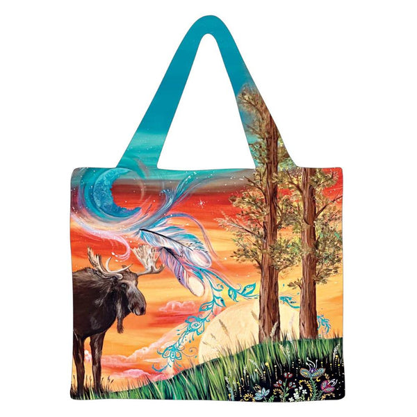 Indigenous Collection Reusable Shopping Bag - Karen Erickson: Harvest Sun
