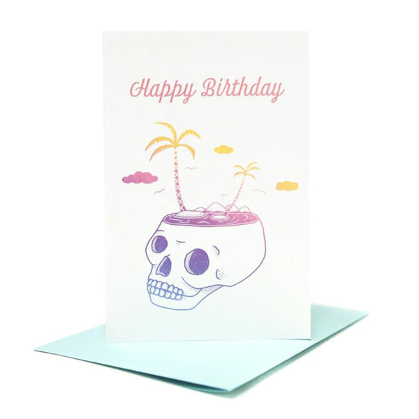 Crywolf Greeting Card - Paraiso Happy Birthday