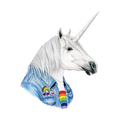 Tattly Temporary Tattoos 2pk - Cool Unicorn