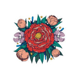 Tattly Temporary Tattoos 2pk - Red Peony