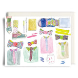 Inkwell Greeting Card - #1 Dad