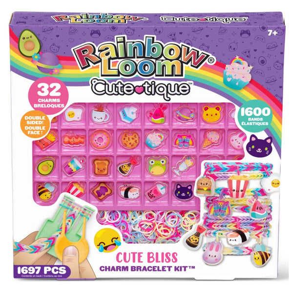 Rainbow Loom Cute-Tique Cute Bliss Charm Bracelet Kit