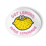 Badgebomb Big Sticker - Got Lemons, Made Lemonade
