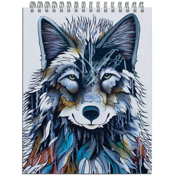 Indigenous Collection Coilbound Sketchbook - Micqaela Jones: Kenai aka Shadow