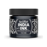 Speedball India Ink 1oz - Matte Black Velvet