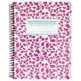 Decomposition Notebook, Coilbound - Bougainvillea