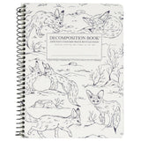 Decomposition Notebook, Coilbound - Fennec Foxes