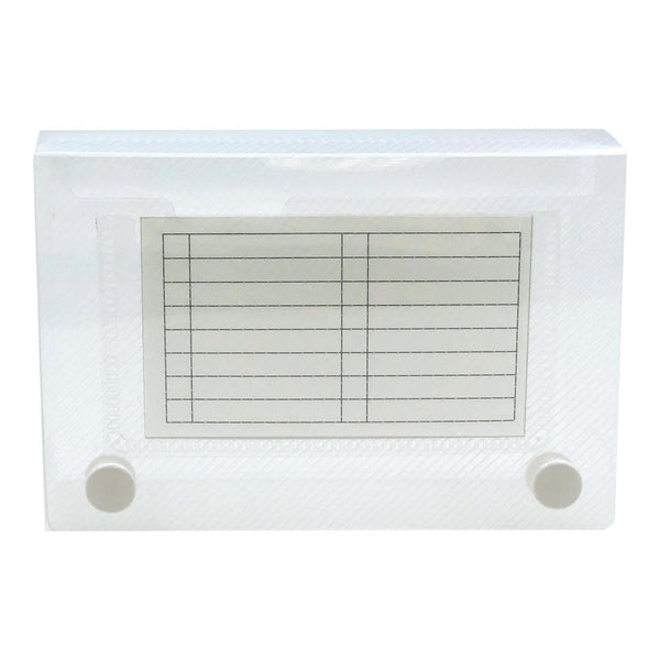 Merangue Index Card Box Set, 3x5" Clear