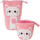 Merangue Pop-Up Pencil Case - Cat