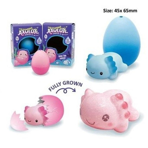 Axolotl Magic Grow Egg Toy