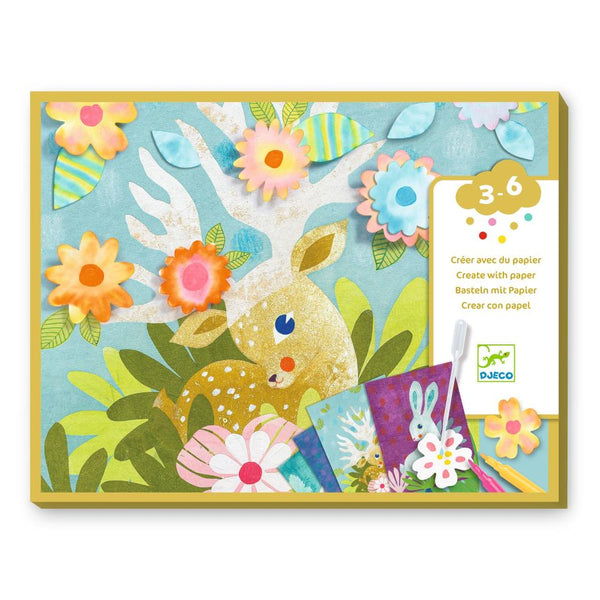 Djeco Create with Blotting Paper Kit