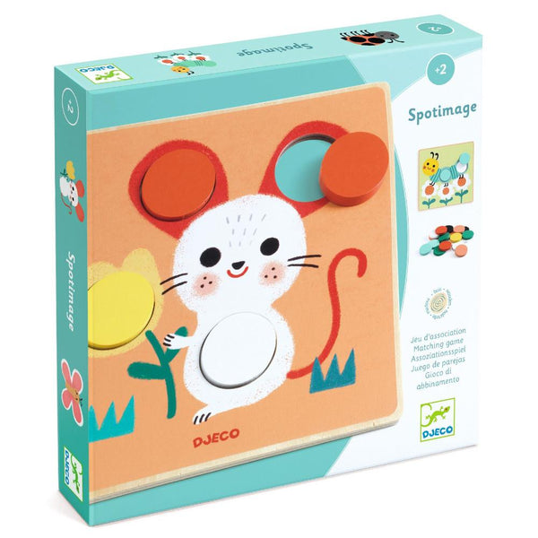 Djeco Spotimage Wooden Colour-Matching Game