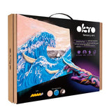 OKTO Sensory Art 3D Clay Painting Kit - The Great Wave, Hokusai