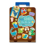 The Piggy Story 500+ Stickers On-The-Go - Sporty Dinos