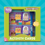 The Piggy Story Dry Erase Activity Cards - Spot The Difference