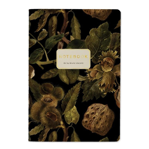Bruno Visconti A5 Notebook - Forest Flora