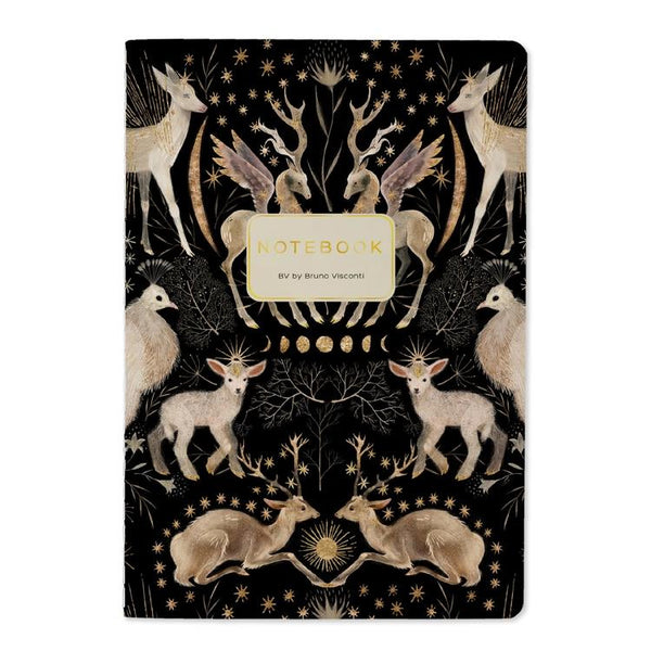 Bruno Visconti A5 Notebook - Forest Fauna