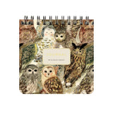 Bruno Visconti Pocket Journal - Owls 3x3" Lined Top Coil