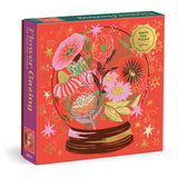 Galison 500pc Foil Puzzle - Flower Gazing
