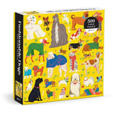 Galison 500pc Puzzle - Fashionable Dogs