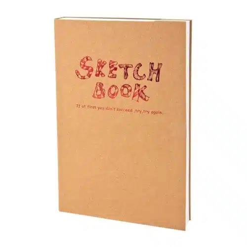 Potentate Exposed Binding Kraft Sketch Book