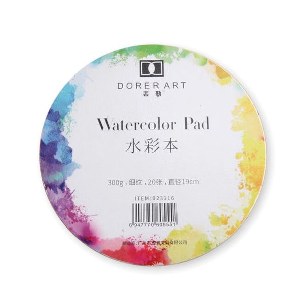 Dorer Art Circular Watercolor Pad 7.5"