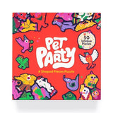 Laurence King 50pc Shaped Puzzle - Pet Party