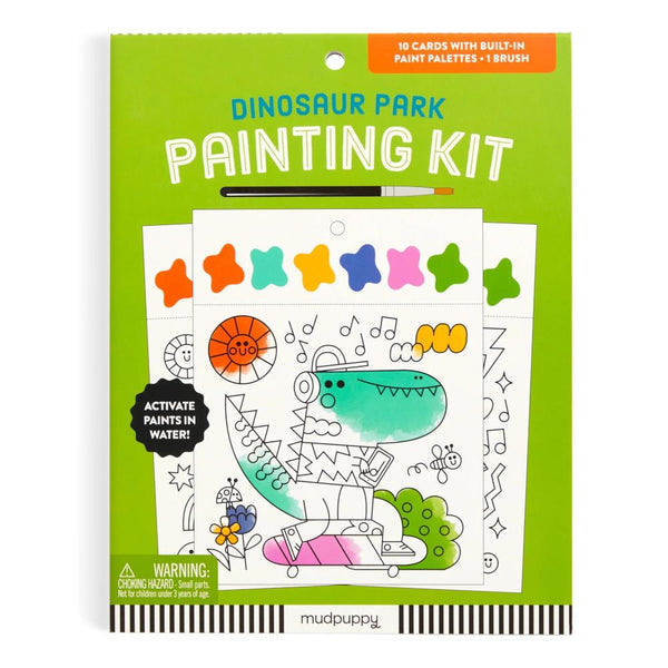 Mudpuppy Painting Kit - Dinosaur Park