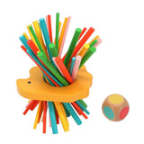 Petit Collage Game - Hedgehog Prickly Sticks