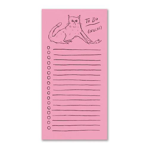 Badger & Burke Notepad - To Do (Or Else)