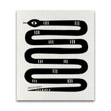 Badger & Burke Swedish Sponge Cloth - Black Snake