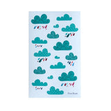 Four Bears Sticker Pack - Kawaii Clouds