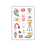 Four Bears Sticker Pack - Social Media Sensation