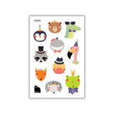 Four Bears Sticker Pack - Party Animals